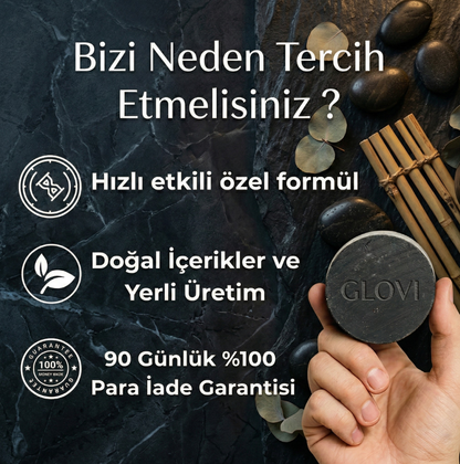 Glovi Saç Beyazlama Karşıtı Sabun